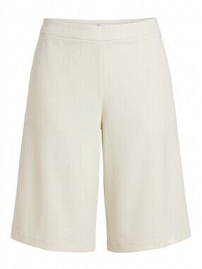 NEW Reitmans Wide Leg Capri Pants Womens Plus Size 19 Cream Dressy Flowy